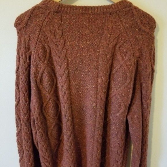 Madewell Donegal Cableknit Fisherman Jumper Sweater - Picture 9 of 14